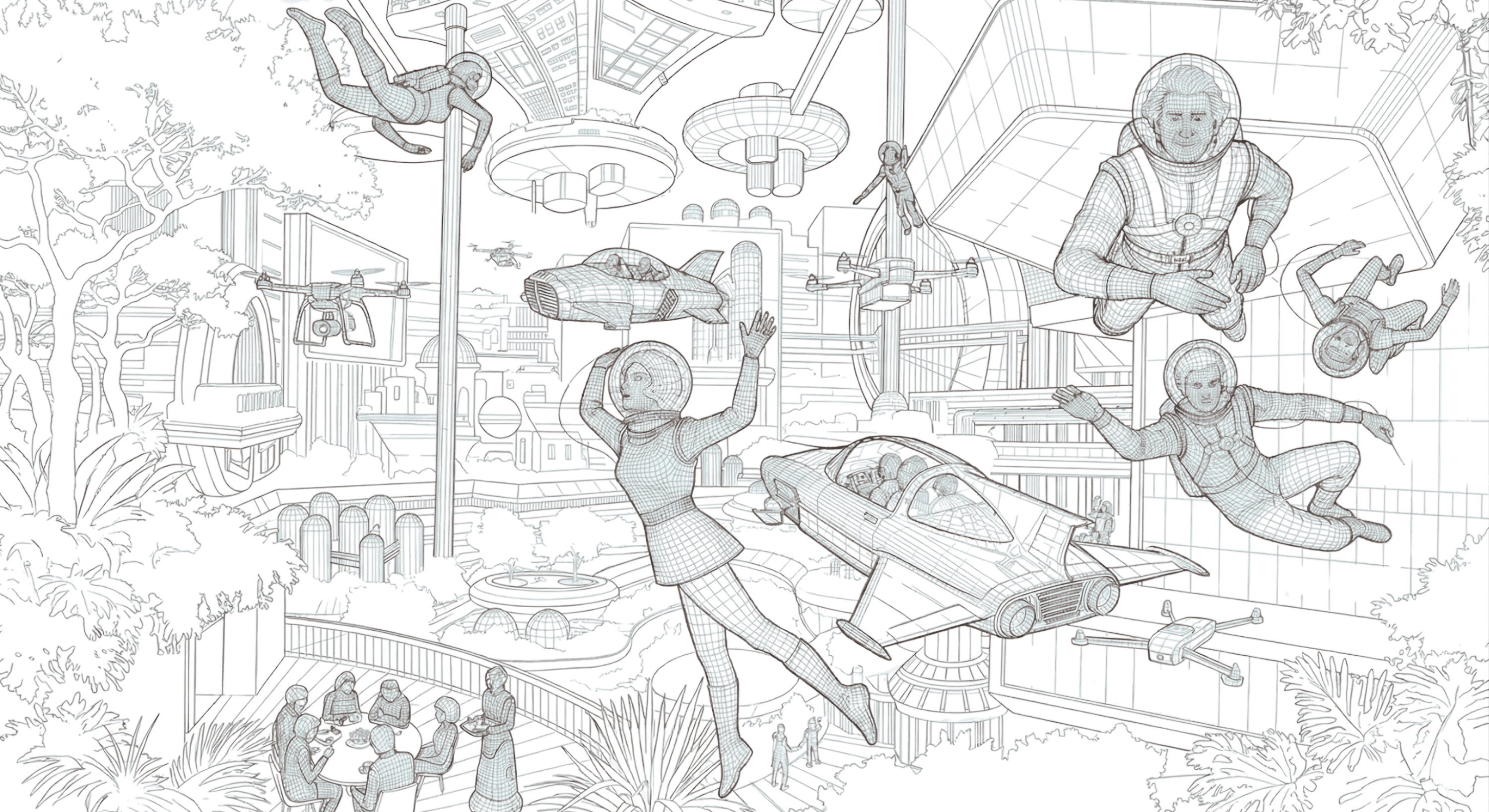 A vision of the future - sketch